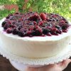Bezlepková (pohánková) tvarohovo – ovocná torta